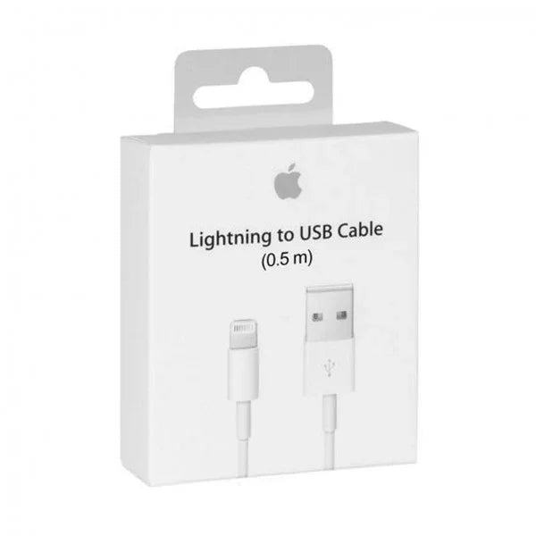 Apple Usb To Lightning Cable 0.5 Mtr - Tashqila Apple Usb To Lightning Cable 0.5 Mtr - Tashqila